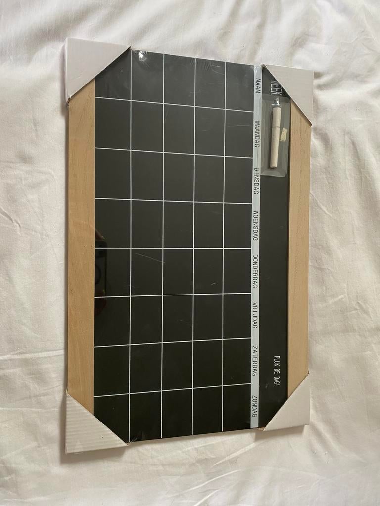 Weekplanner, Ophalen of Verzenden, Nieuw, Krijtbord