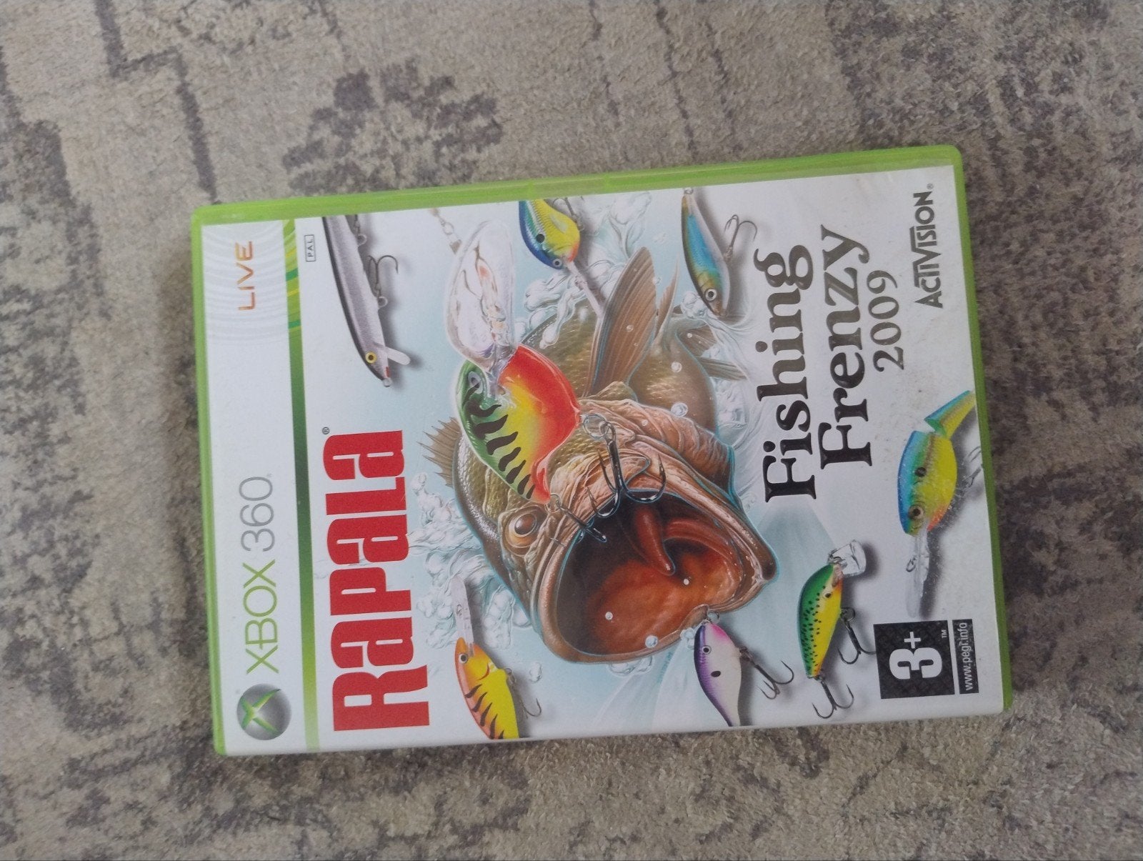 Rapala Fishing Frenzy 2009 Xbox 360 - Visspel, Spelcomputers en Games, 1 speler, Ophalen of Verzenden, Vanaf 3 jaar