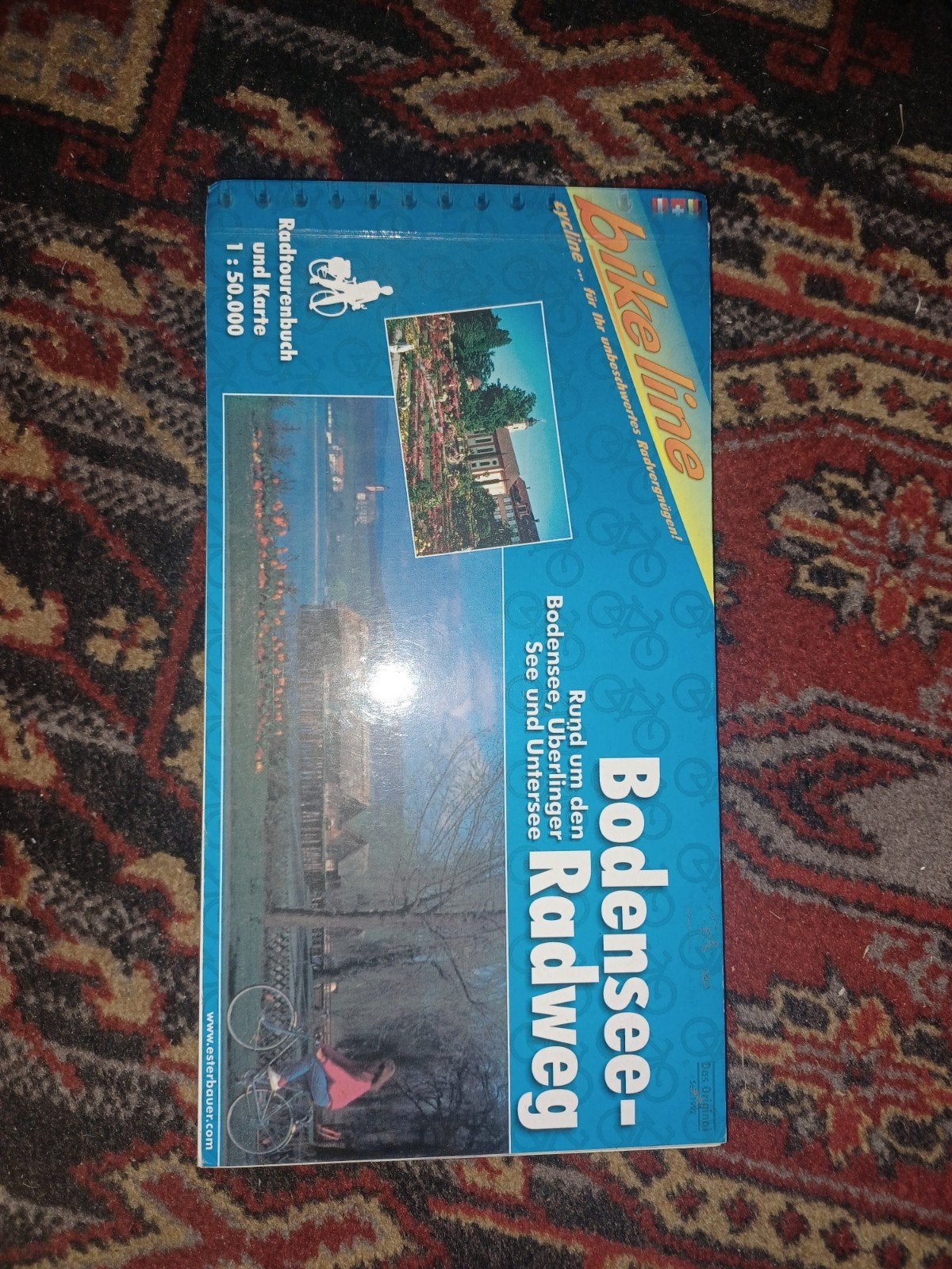 Bodensee-Radweg Fietskaart en Gids - BikeLine, Gelezen, 2000 tot heden, Ophalen of Verzenden, Landkaart