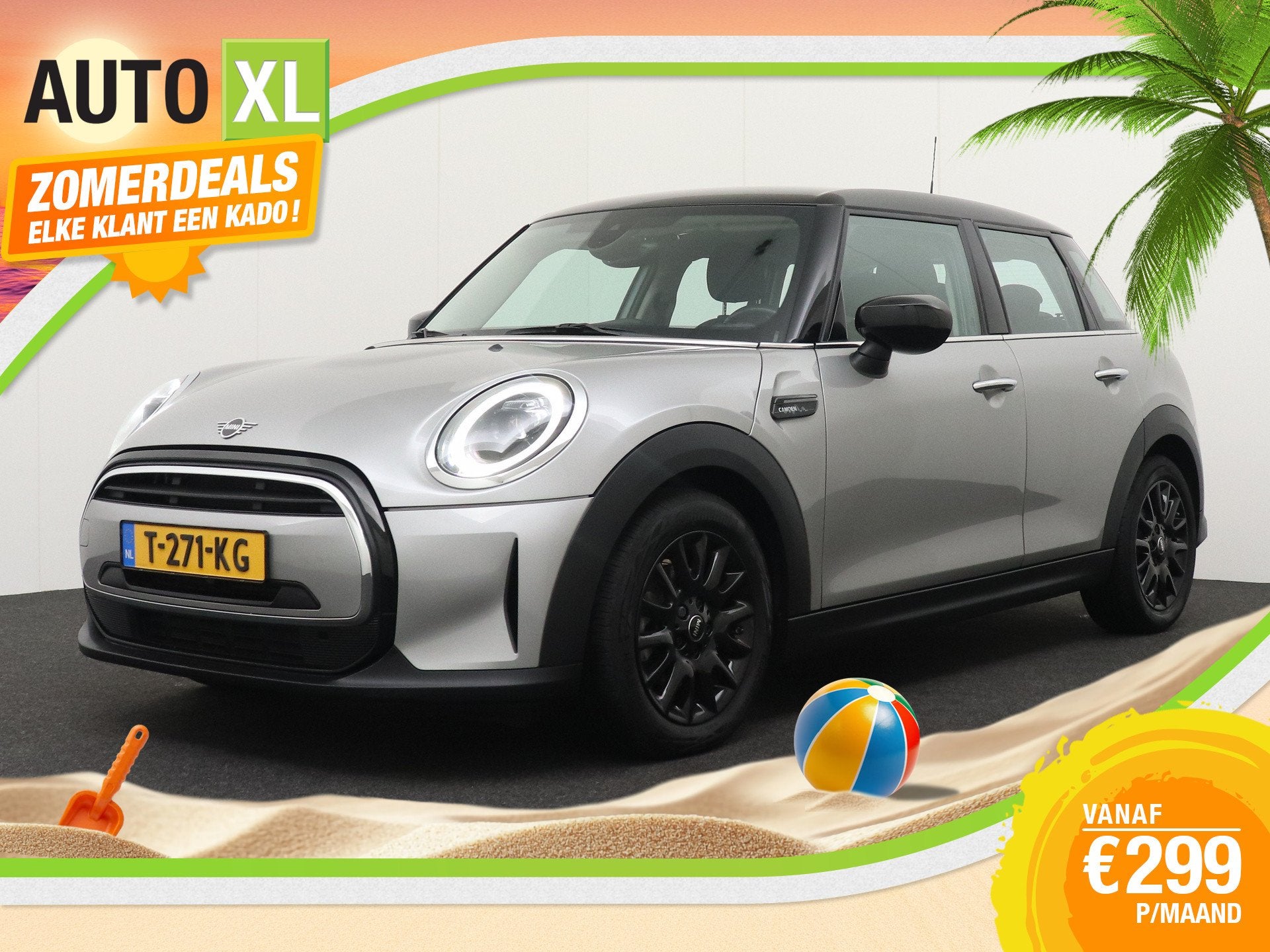 MINI Mini 1.5 Aut. Cooper Camden Edition Facelift Carplay DA, Gebruikt, Origineel Nederlands, Bedrijf, 3 cilinders