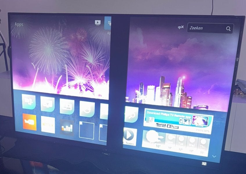 Te koop groot philips smart tv 65” inches lijn in de middel, Audio, Tv en Foto, Televisies, Philips, 50 Hz, Ophalen of Verzenden