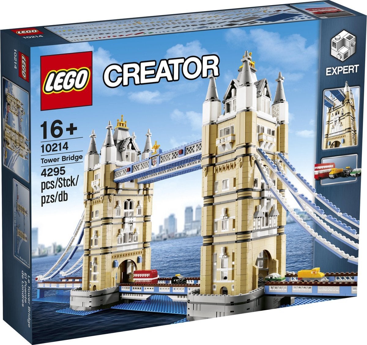 Lego creator expert 10214 - Tower Bridge, Lego, Ophalen of Verzenden, Zo goed als nieuw, Compleet