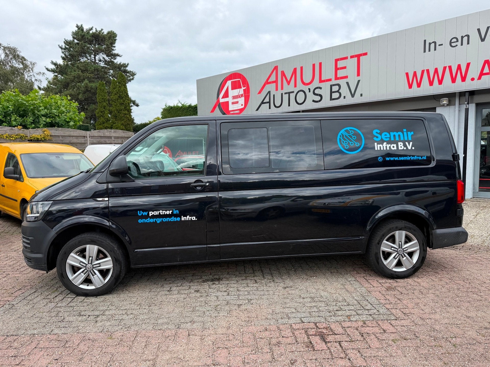 Volkswagen Transporter 2.0TDi,110kw/150pk,E6,AC,DUB.CAB.2019, Auto's, Voorwielaandrijving, Stof, Gebruikt, 4 cilinders