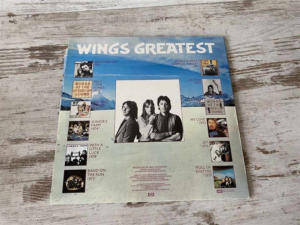 Wings greatest - wings greatest [1391], Verzenden, Zo goed als nieuw, 12 inch, Poprock
