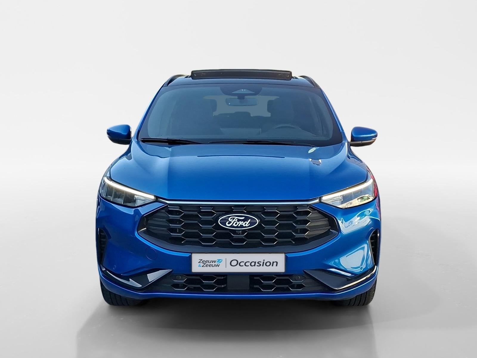 Ford Kuga 2.5 PHEV ST-Line | Winterpack | Trekhaak | Kantel, Auto's, 12 maanden, Gebruikt, Euro 6, Blauw