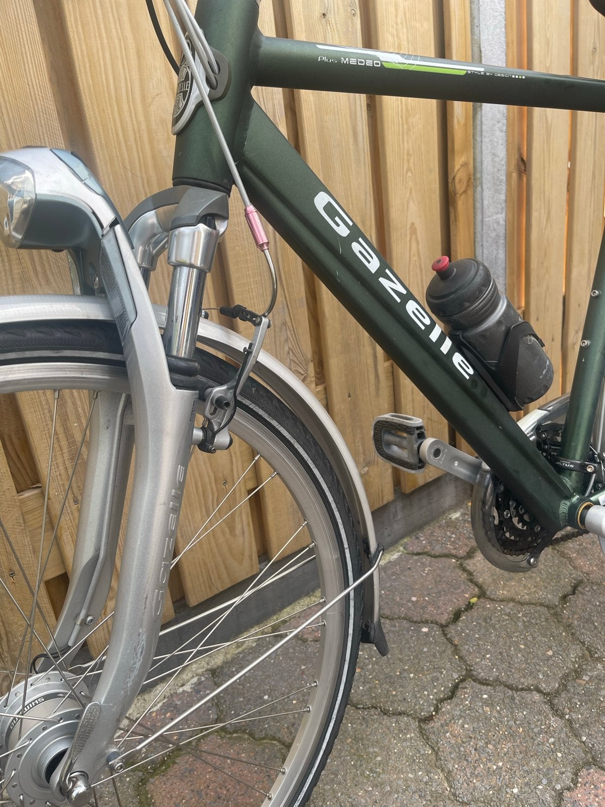 Gazelle Herenfiets 57 cm, 28 inch, 24 versnellingen, Ophalen, Gebruikt, Versnellingen, Gazelle