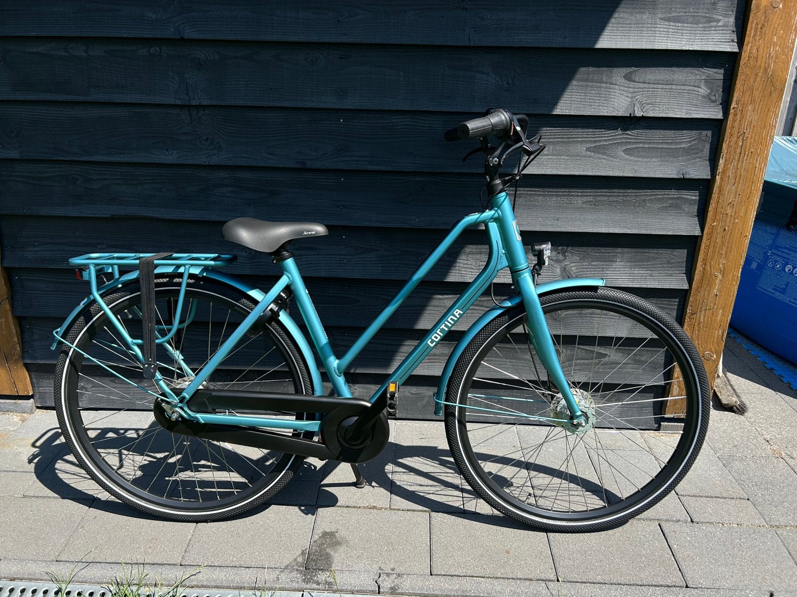 Cortina Foss 7V Beryl Groen Damesfiets NIEUW, Fietsen en Brommers, Versnellingen, Zo goed als nieuw, 50 tot 53 cm, Trommelrem