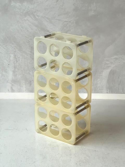 Bottle wijnrek Jasper Morrison design Magis wijnhouder 1994, Gebruikt, Magis, 15 tot 25 flessen, Ophalen of Verzenden