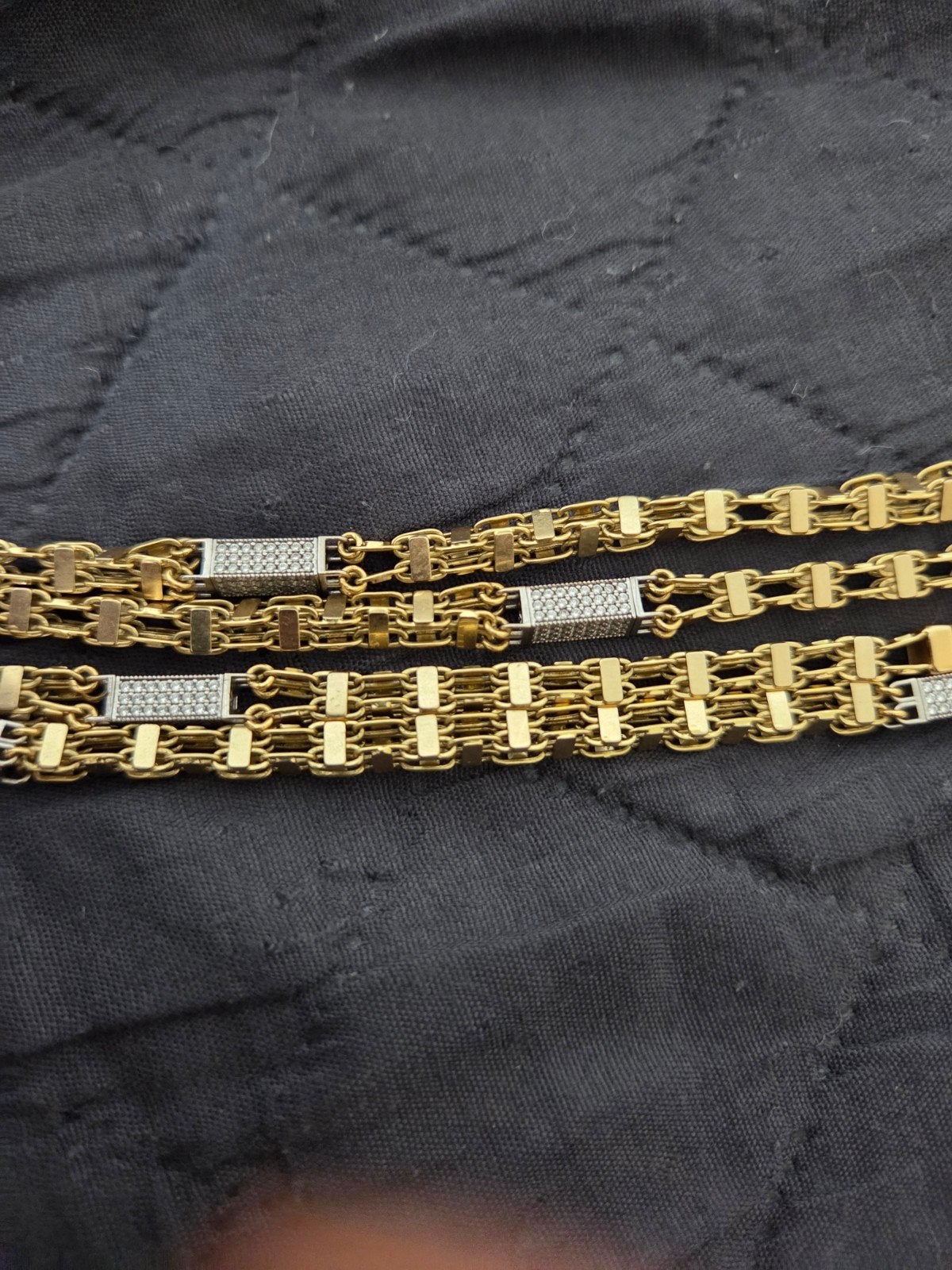 Gouden Magnum ketting 18k, Sieraden, Tassen en Uiterlijk, Kettingen, Ophalen of Verzenden, Zo goed als nieuw, Goud, Goud