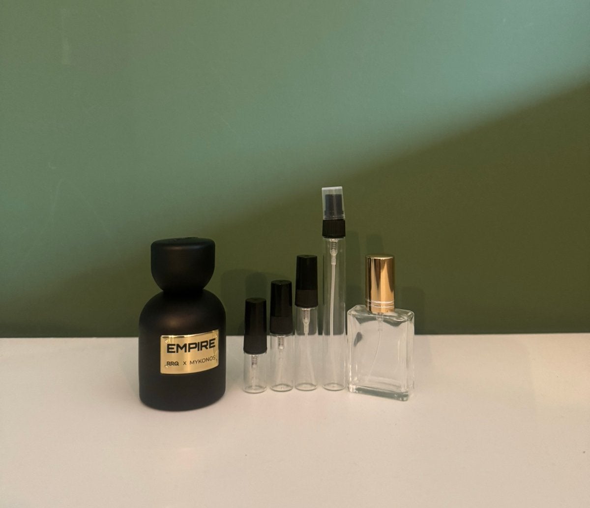 Mykonos x RRQ Empire Extrait de Parfum - Decant/Sample, Ophalen of Verzenden, Nieuw