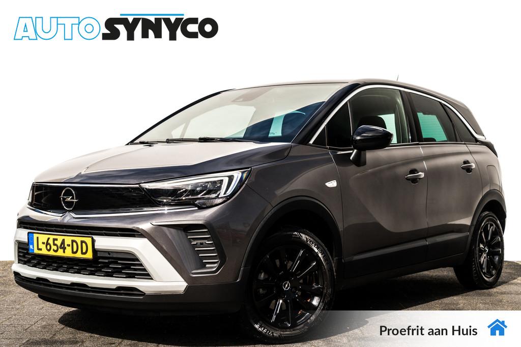 Opel Crossland 1.2 110 Pk Turbo GS Line I Trekhaak I Carplay, Auto's, Gebruikt, 1199 cc, Met garantie (alle), Origineel Nederlands