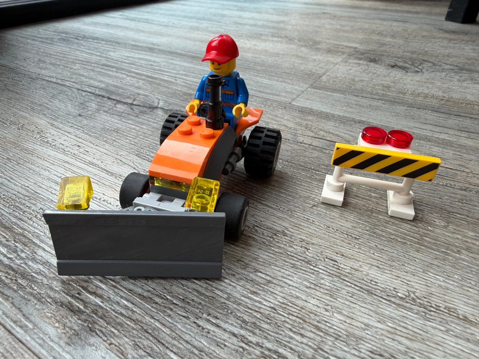 LEGO City 30353 Bulldozer met bouwvakker en afzetting, Ophalen of Verzenden, Zo goed als nieuw, Overige merken