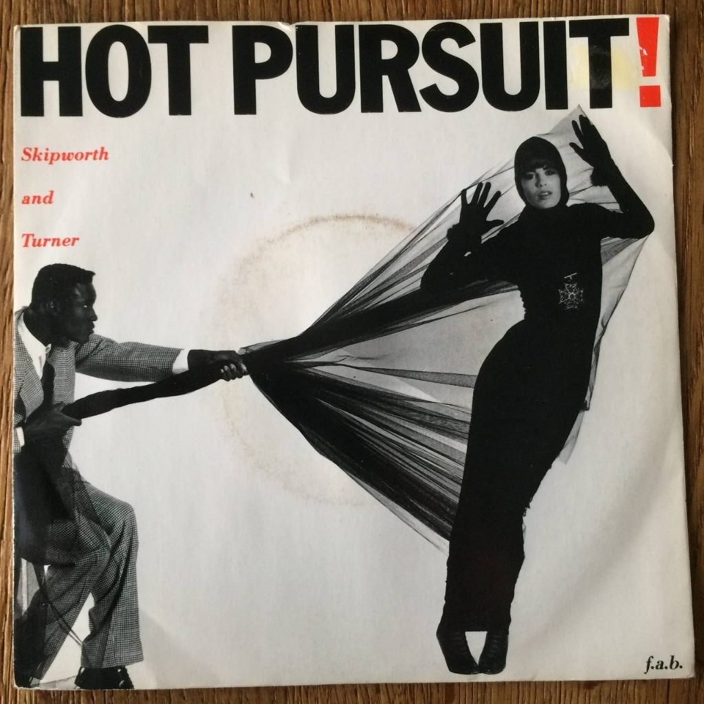 Skipworth Turner Hot Pursuit 7" FH garage house disco UK 80s, Gebruikt, 7 inch, Ophalen of Verzenden, Dance en House