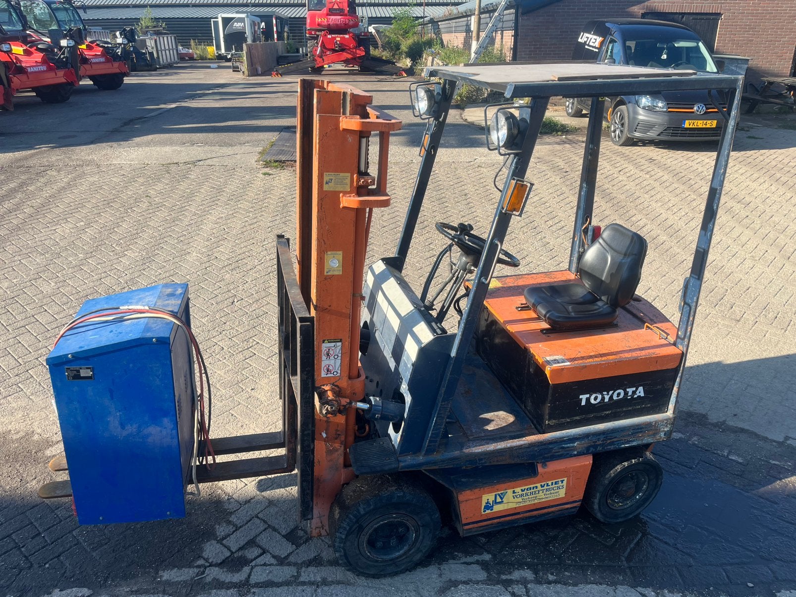 Toyota heftruck, 1000 tot 2000 kg, Ophalen, Elektrisch, Heftruck