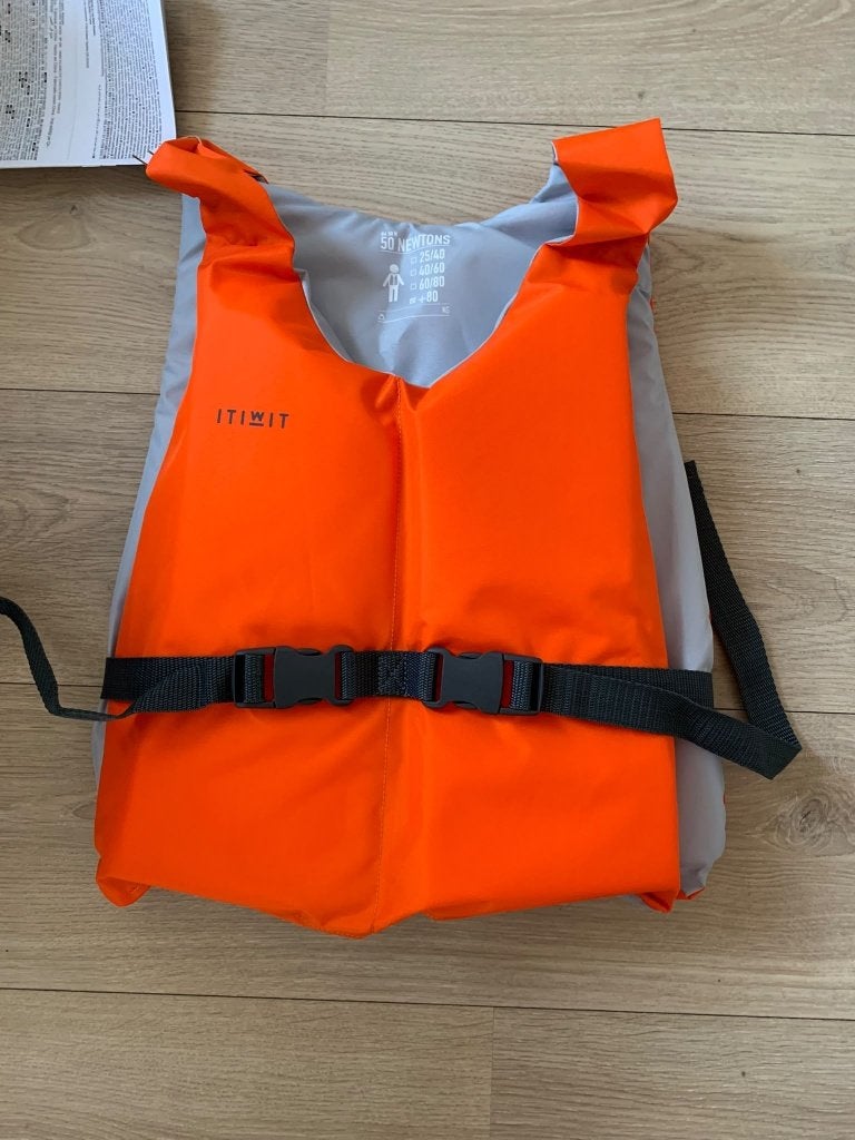 Itiwit zwemvest volwassene 80kg+, Ophalen, Nieuw, Dame of Heer, ITIWIT