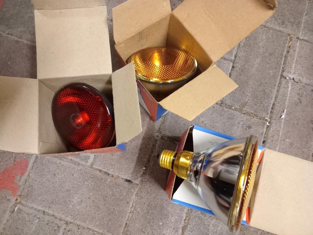discospots 100W in 5 kleuren, Ophalen, Gloeilamp, 60 watt of meer, Nieuw