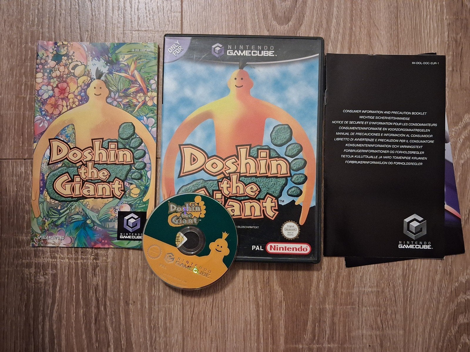 Doshin the Giant - Nintendo GameCube (PAL), Spelcomputers en Games, Games | Nintendo GameCube, Gebruikt, 1 speler, Ophalen of Verzenden