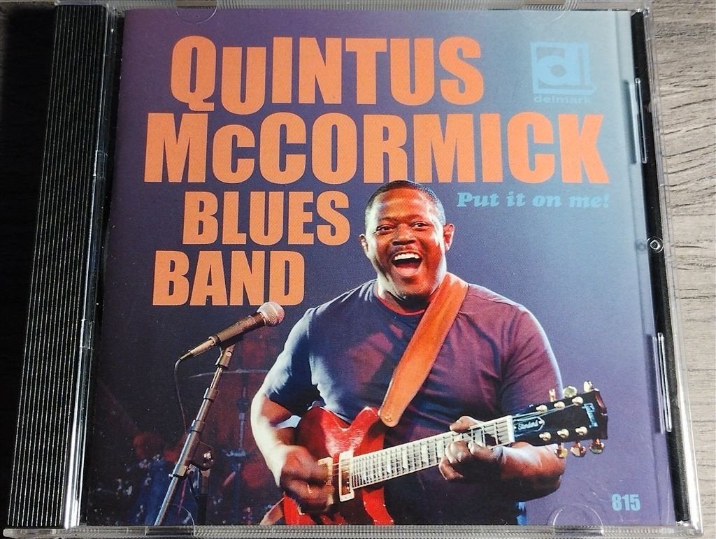 Quintus McCormick Blues Band ‎- Put It On Me!, Cd's en Dvd's, Ophalen of Verzenden, Zo goed als nieuw, Jazz