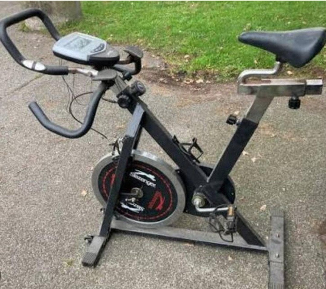 Slazenger Spinningfiets, Ophalen, Gebruikt, Benen, Spinningfiets