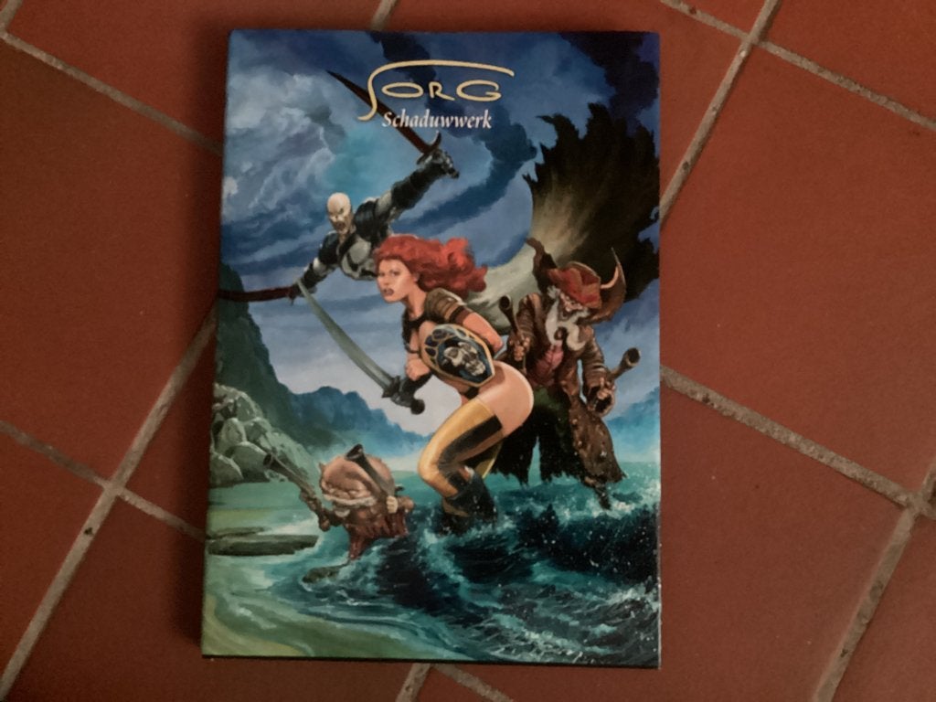 Schaduwwerk (artbook van Jorg de Vos van Storm, HC omslag), Eén stripboek, Ophalen of Verzenden, Zo goed als nieuw