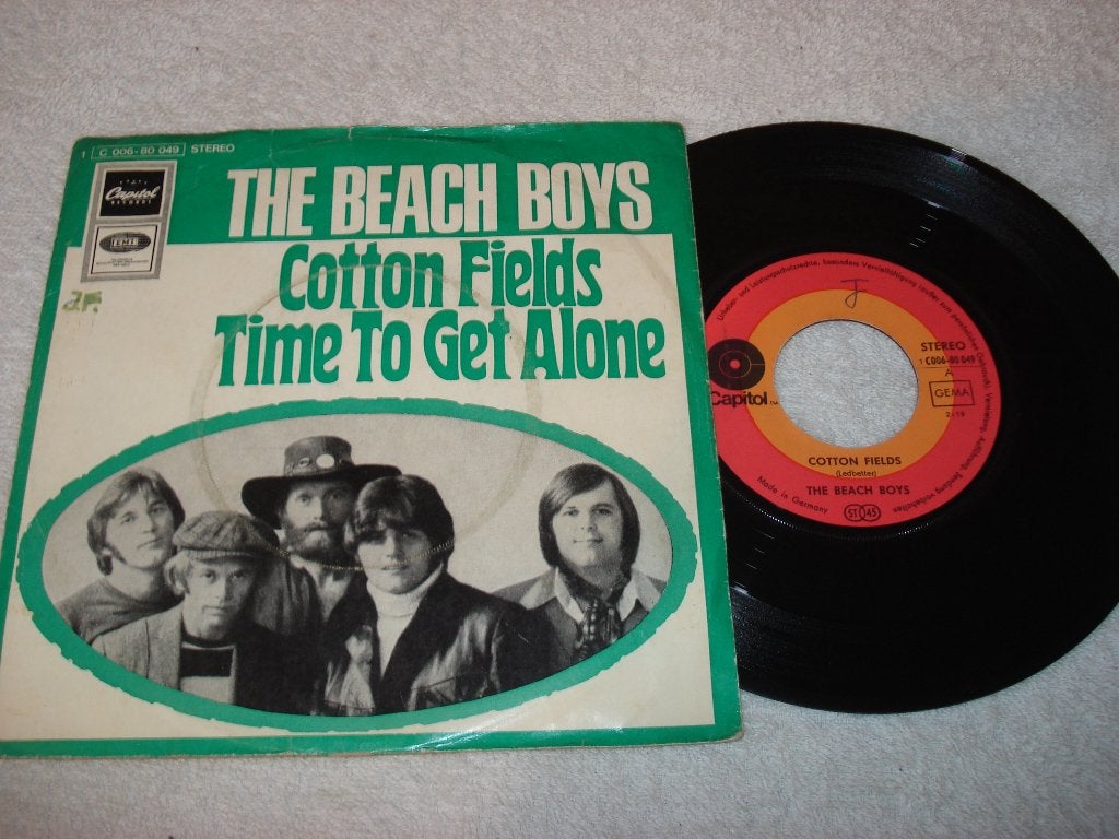 The Beach Boys   Cotton Fields    Orgineel, Fotohoes, Ophalen of Verzenden, Zo goed als nieuw, Pop