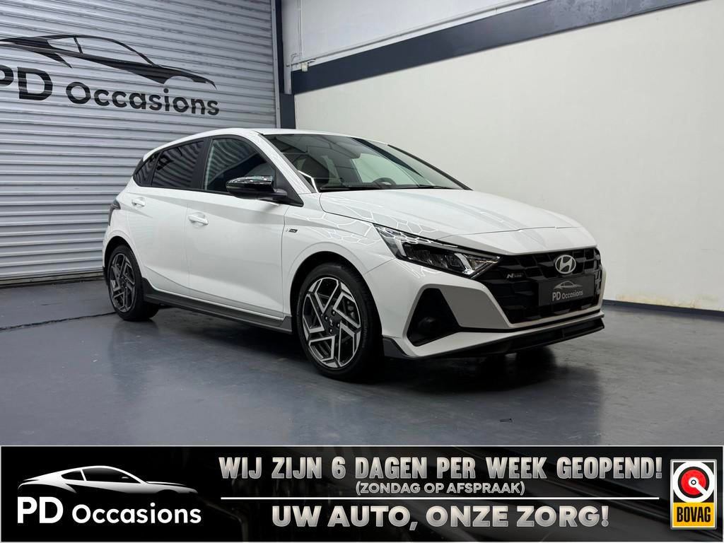 Hyundai I20 1.0 T-GDI N Line - Camera - Navi - Carplay - LM, Auto's, Hyundai, Voorwielaandrijving, Wit, Origineel Nederlands, Bedrijf