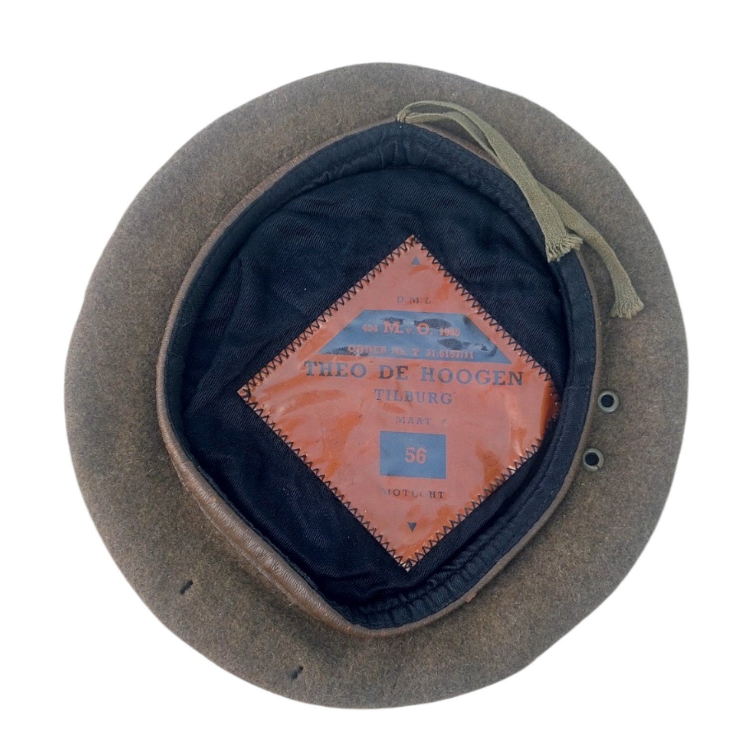 Oude Nederlandse Baret, Ophalen of Verzenden, Landmacht, Nederland, Helm of Baret