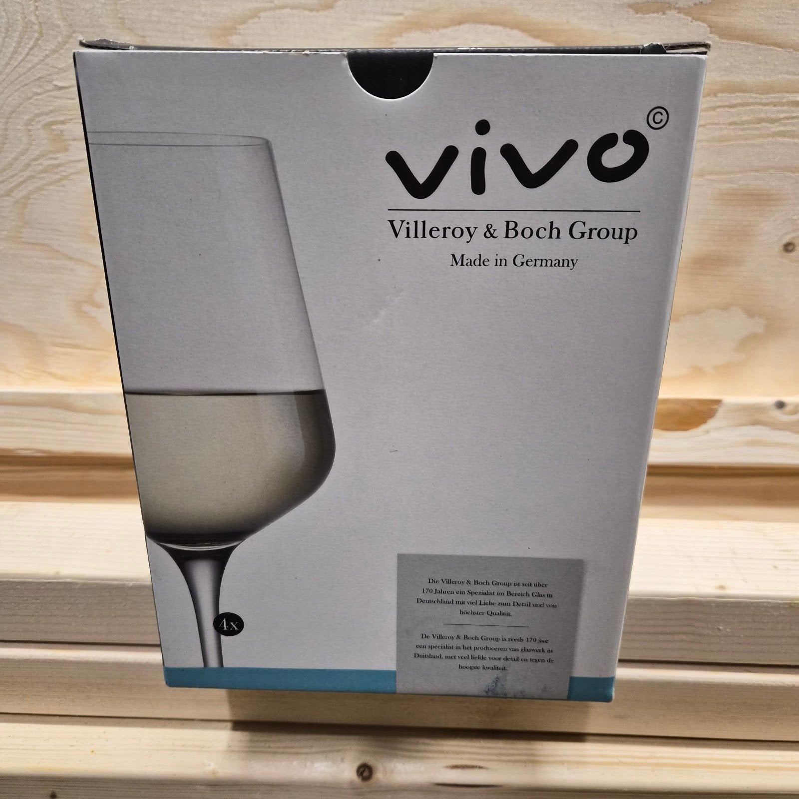 Villeroy & Boch Vivo witte wijnglazen - Nieuw, Ophalen of Verzenden, Nieuw