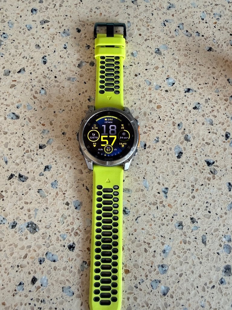 Garmin Fenix 8 pro 51mm, GPS, Ophalen of Verzenden, Zo goed als nieuw, Waterdicht