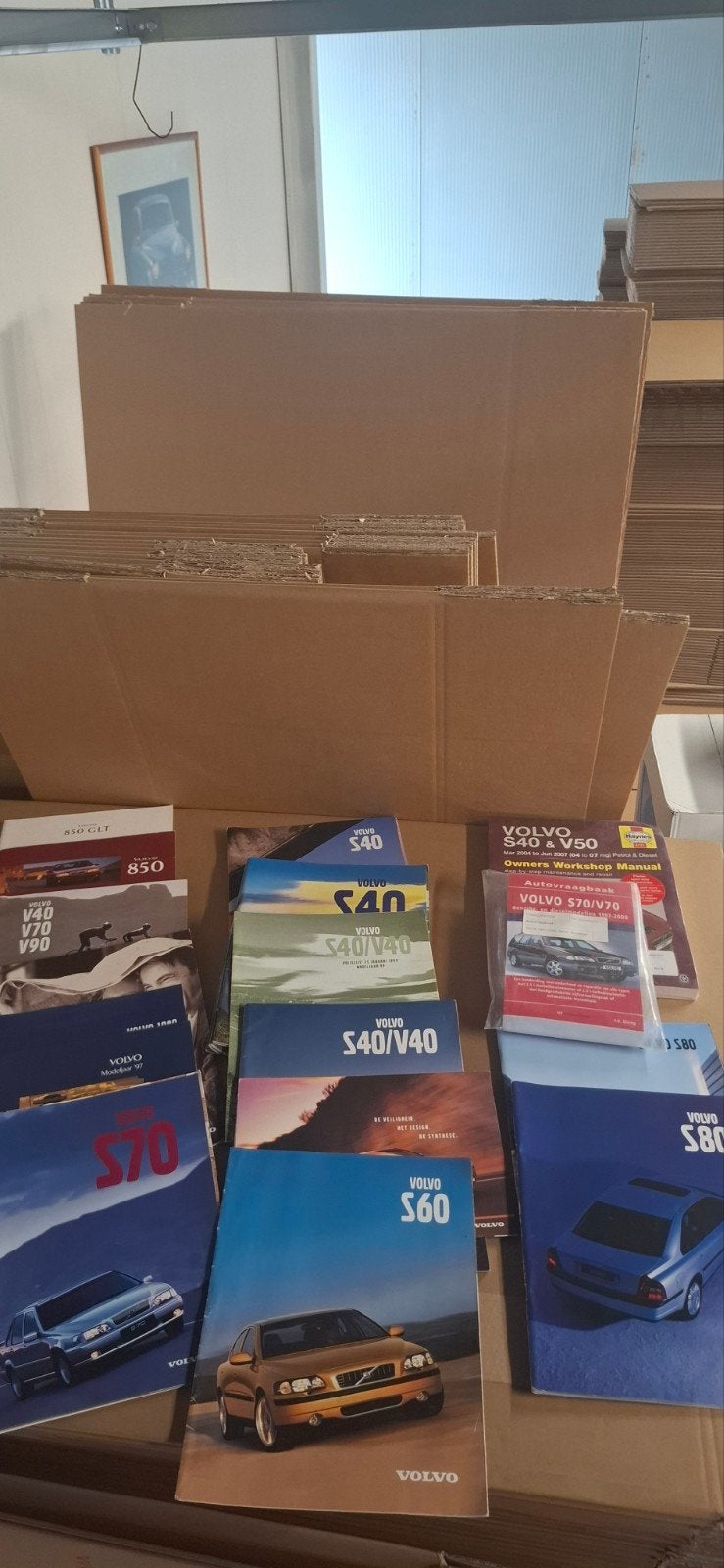Volvo Haynes, vraagbaak en diverse folders, Boeken, Auto's | Folders en Tijdschriften, Gelezen, Volvo, Ophalen of Verzenden