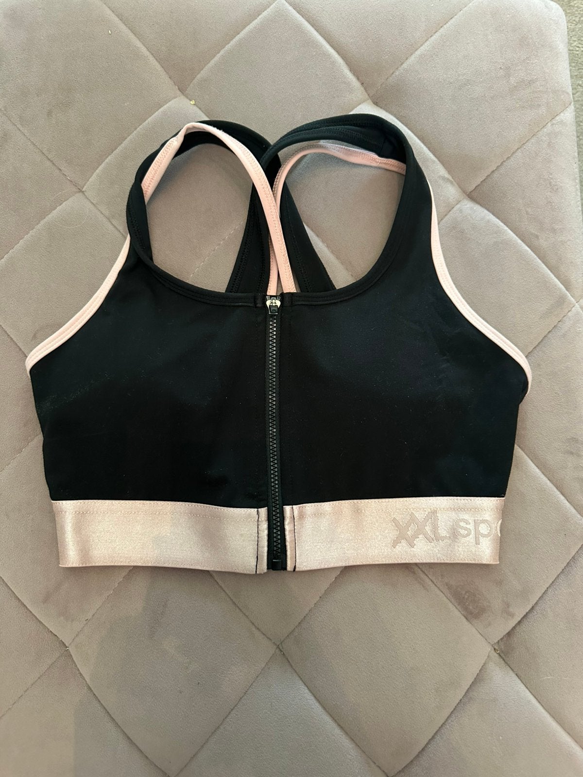 XXL Nutrition sport bh, Zwart, Maat 46/48 (XL) of groter, Ophalen of Verzenden, Fitness of Aerobics