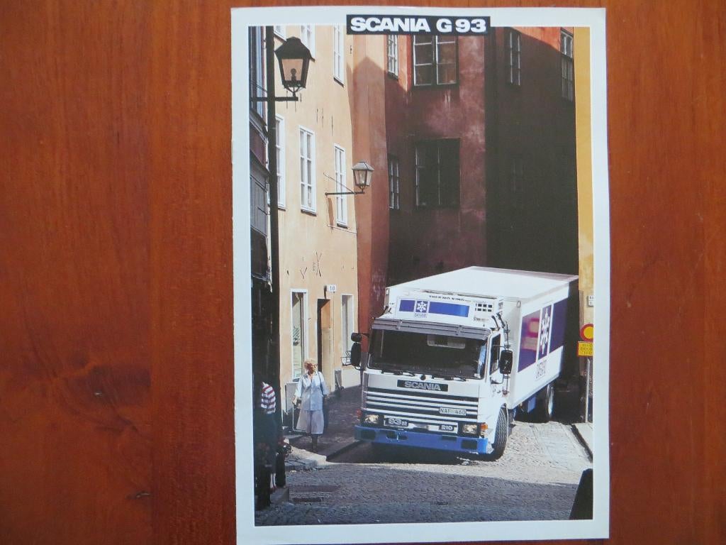 Scania G 93 (april 1989), Ophalen of Verzenden, Nieuw, Overige merken