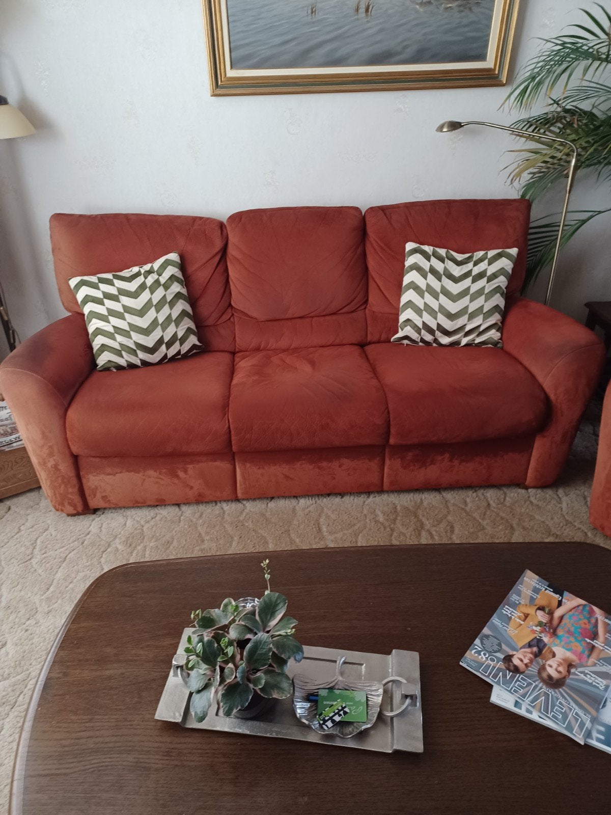 3 zitbank en 2 fauteuils, Ophalen of Verzenden, Gebruikt