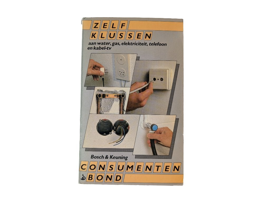 Zelf Klussen; Water, Gas, Elektriciteit - Bosch en Keuning, Ophalen of Verzenden, Gelezen, Bouwkunde, Bosch en Keuning