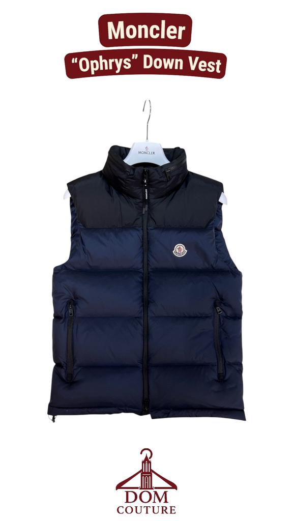 Moncler "Ophrys" Bodywarmer Down Vest Navy/Zwart, Kleding | Heren, Ophalen of Verzenden