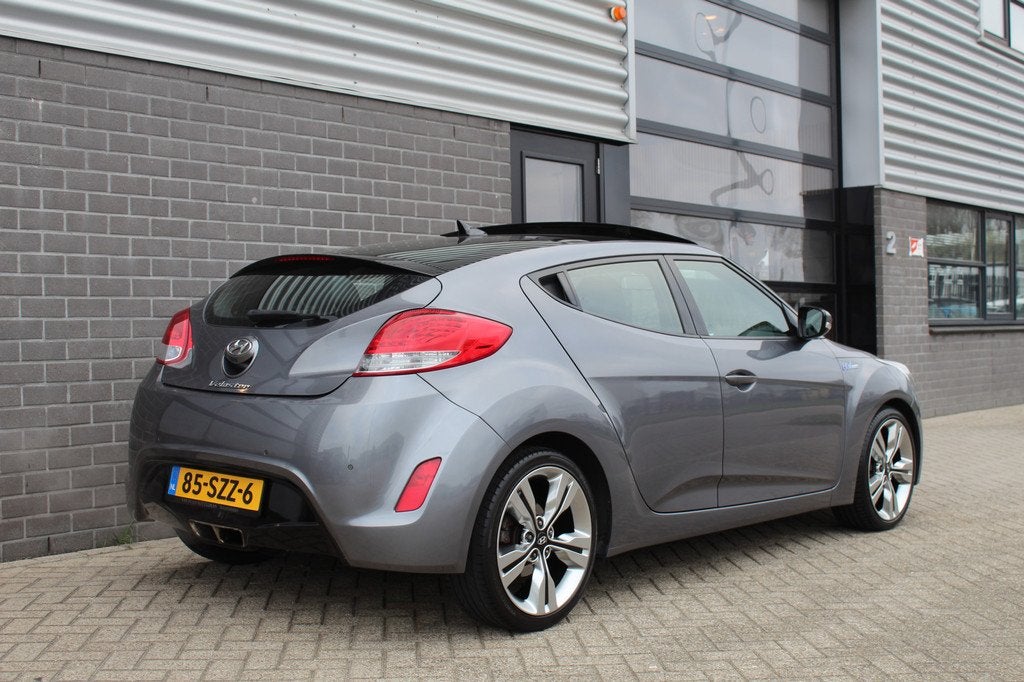 Hyundai Veloster 1.6 GDI i-Vision / Panoramadak / Camera / N, Auto's, Voorwielaandrijving, Gebruikt, 4 cilinders, Met garantie (alle)