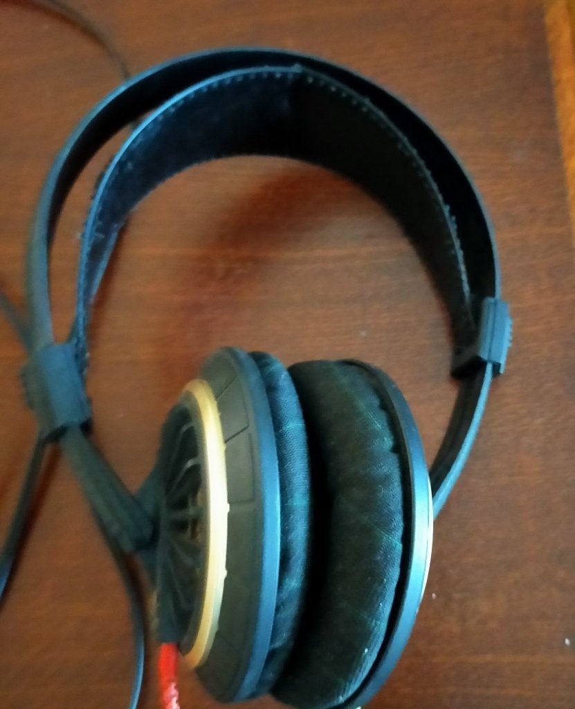Sennheiser HD 430 vintage koptelefoon, Sennheiser, Ophalen of Verzenden, Open-ear, Zwart