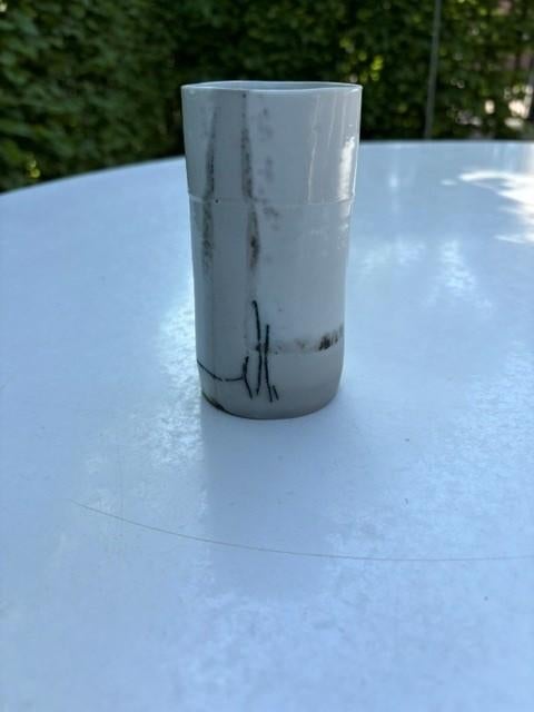 Kleine kunst glas vaasje, Antiek en Kunst, Ophalen of Verzenden