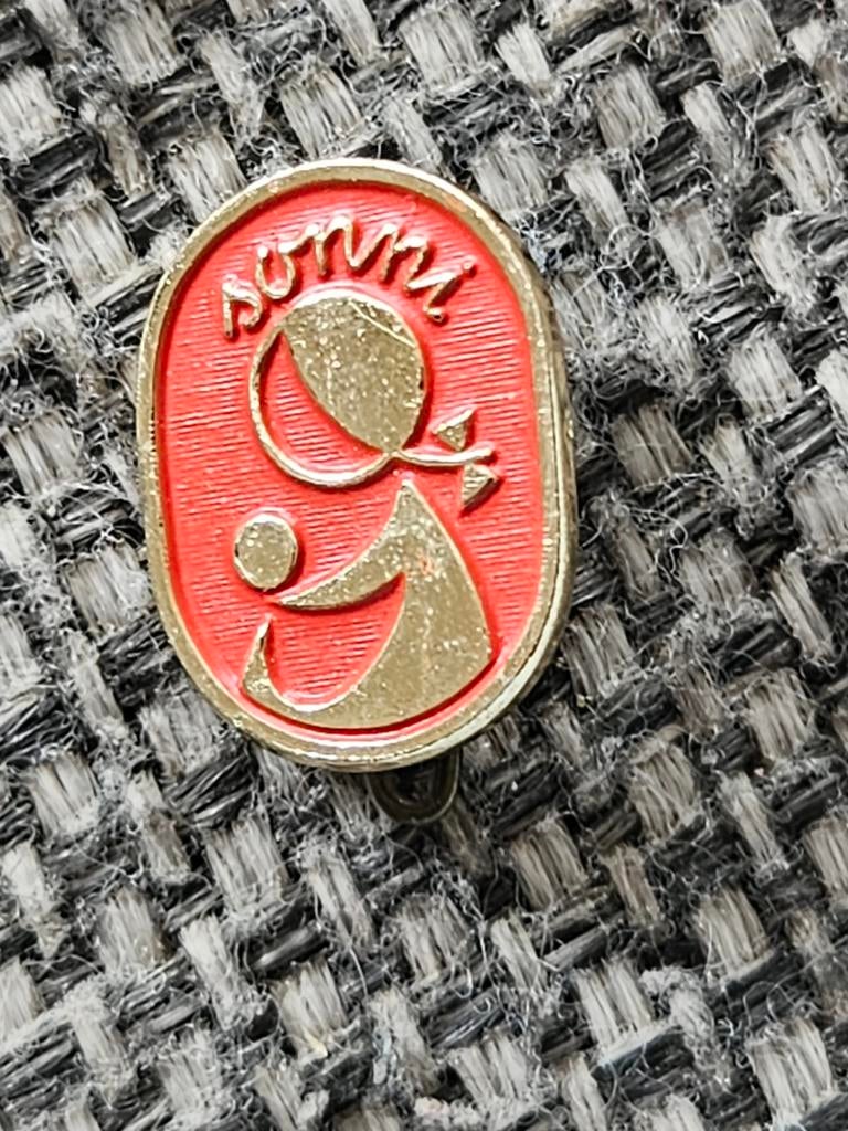 Nutricia Sonni speld/ broche, Ophalen of Verzenden, Gebruikt, Overige onderwerpen, Speldje of Pin