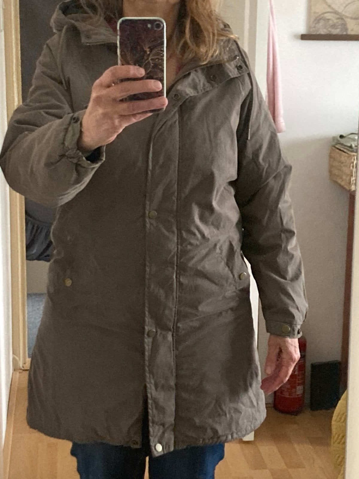 Mooie dames winterjas. Mt M. Mérk Soyaconcept, Ophalen of Verzenden, Zo goed als nieuw, Maat 42/44 (L)