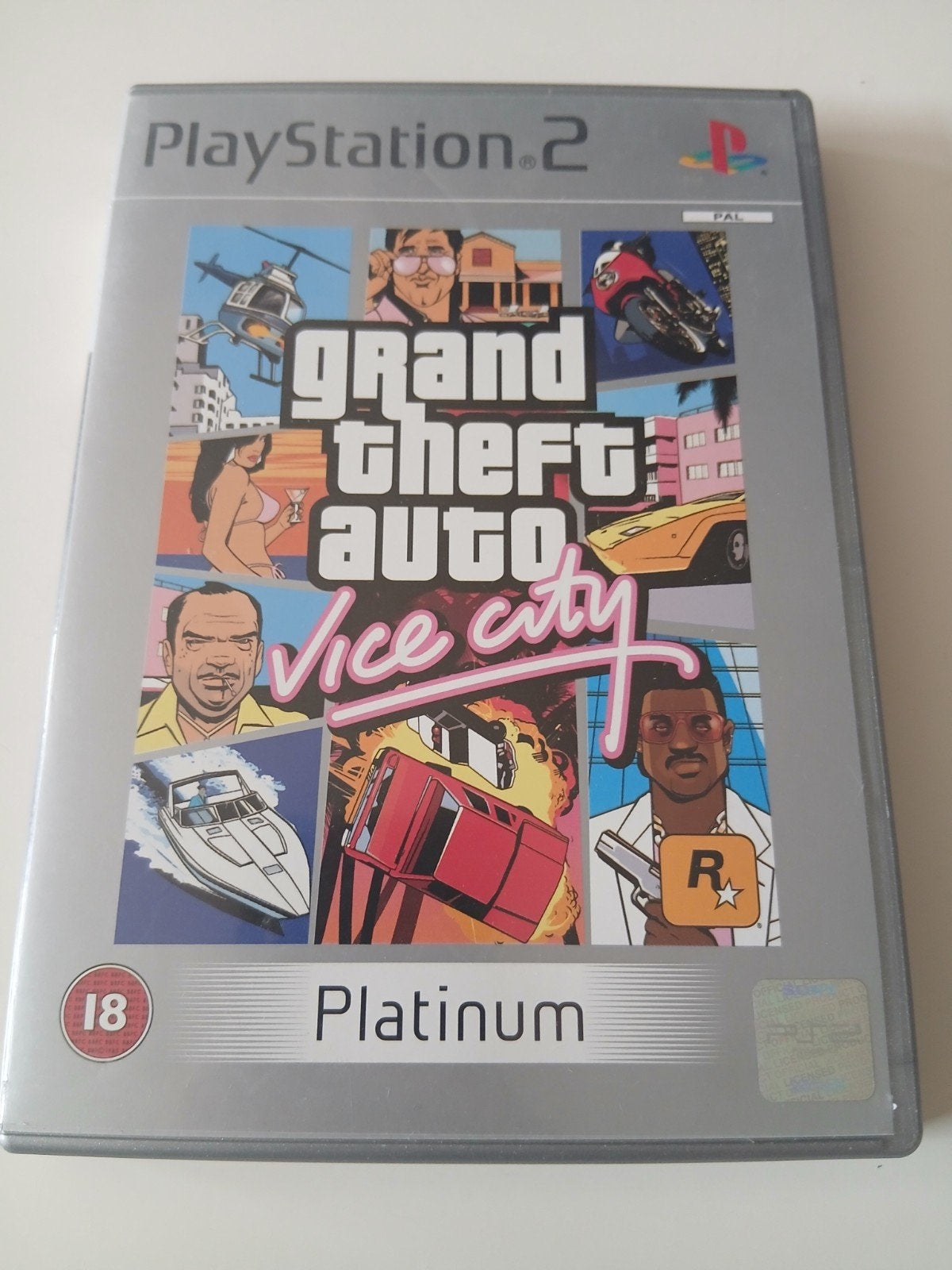 Grand Theft Auto Vice City - Playstation 2 Game, Avontuur en Actie, Vanaf 18 jaar, 1 speler, Ophalen of Verzenden