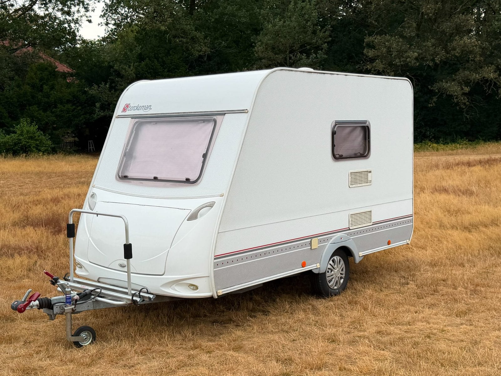 Sterckeman 330 CP 2009 (MAX.750KG) WIT kenteken/UNIEK/Luifel, Sterckeman, Dwarsbed, Kleine zit, Tot en met 3