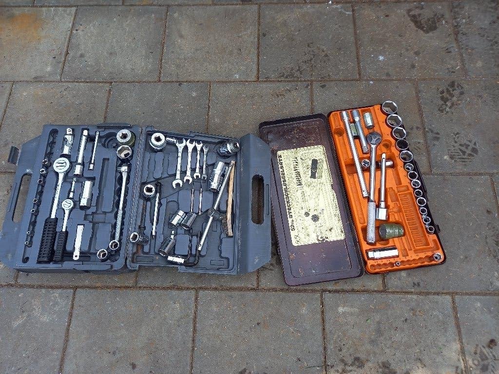 partij handgereedschap van alles wat, Ophalen, Gebruikt