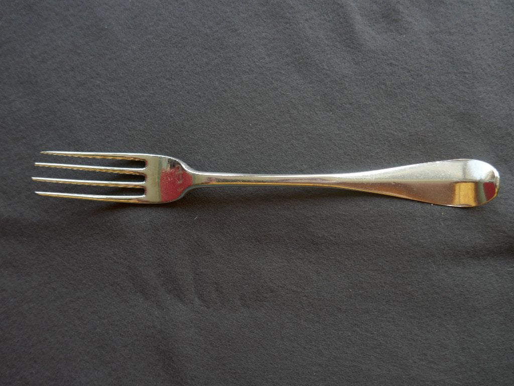 Zilveren dinervork roelof gerrant amsterdam 1789 47 gram, Verzenden, Zilver