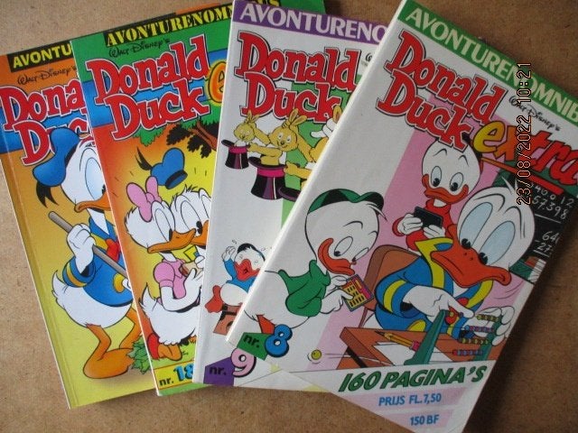 adv6968 donald duck extra omnibus, Boeken, Eén stripboek, Ophalen, Gelezen