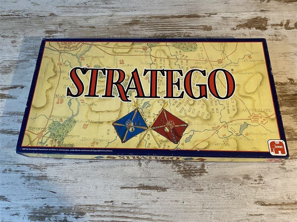 Stratego met vlaggen op doos Jumbo [s178], Verzenden, Zo goed als nieuw