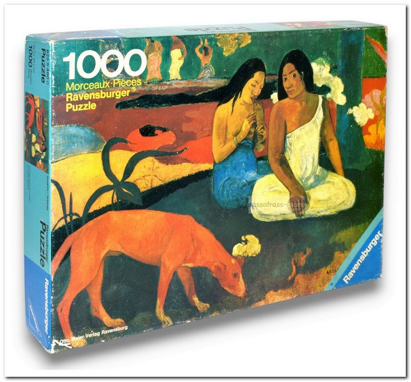 Gauguin: Aréaréa - Ravensburger - 1000 Stukjes, Ophalen of Verzenden, 500 t/m 1500 stukjes, Zo goed als nieuw, Legpuzzel