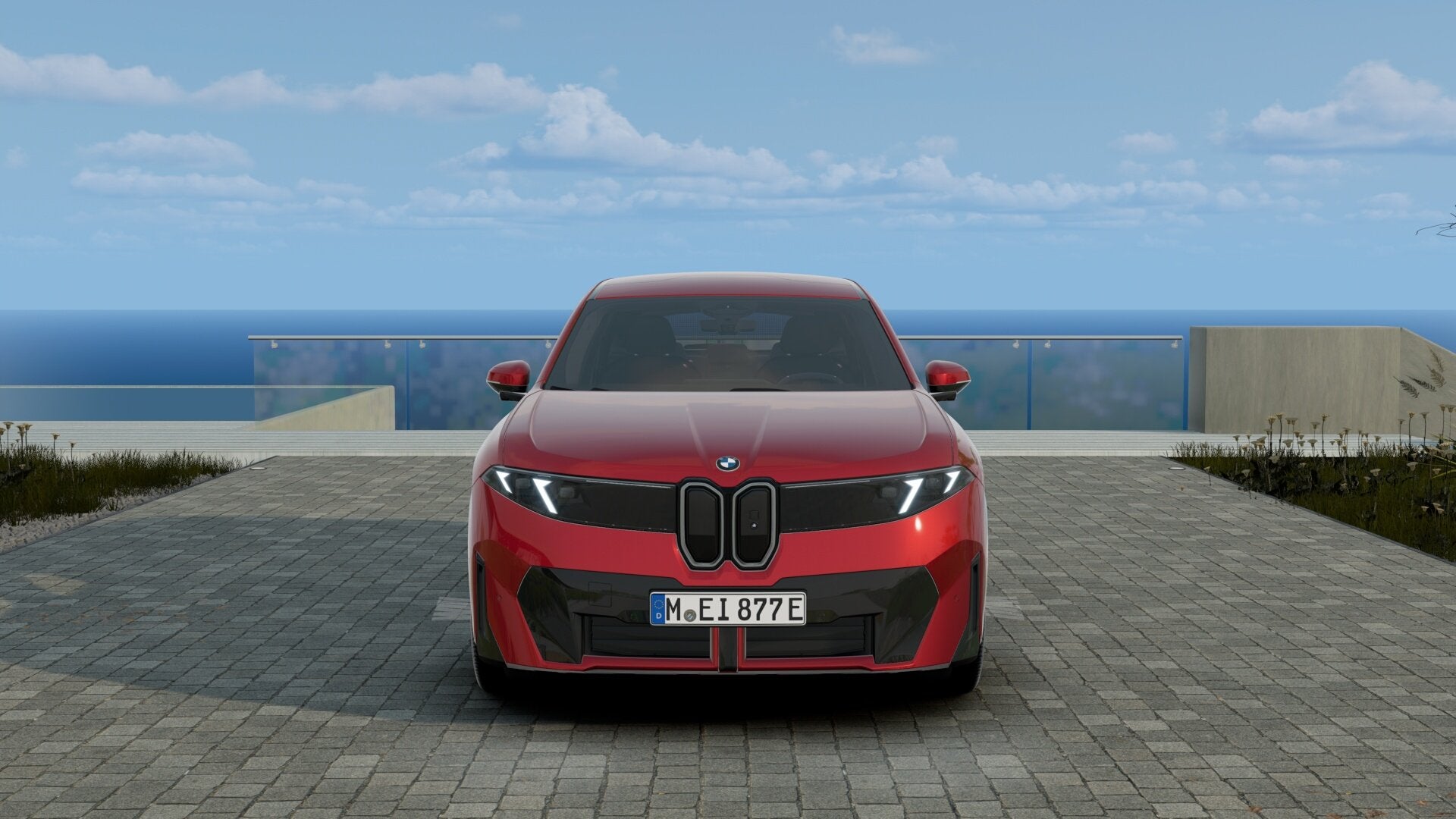 BMW iX3 40 eDrive / Panoramadak / Trekhaak / M Sportstoelen, Automaat, Achterwielaandrijving, Zwart, Leder