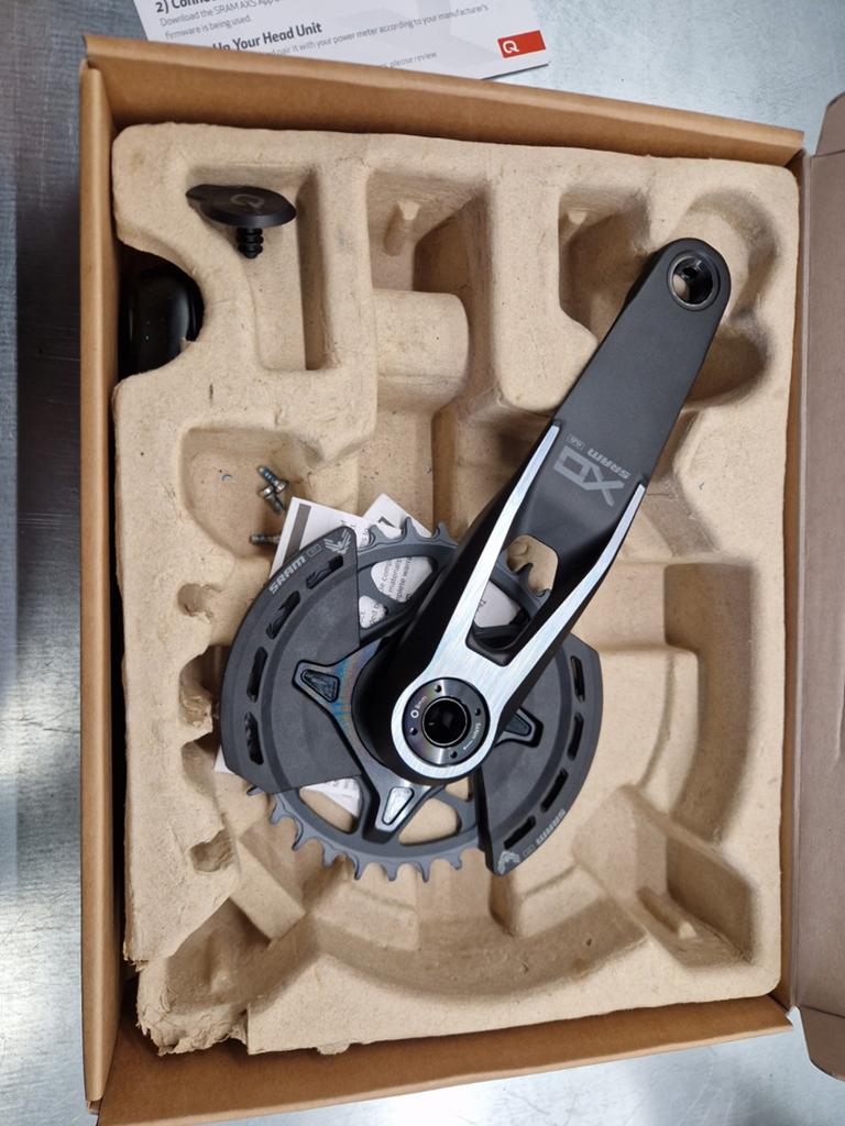 SRAM X01 Eagle AXS Crankstel met Powermeter, Nieuw, SRAM, Aluminium, Mountainbike