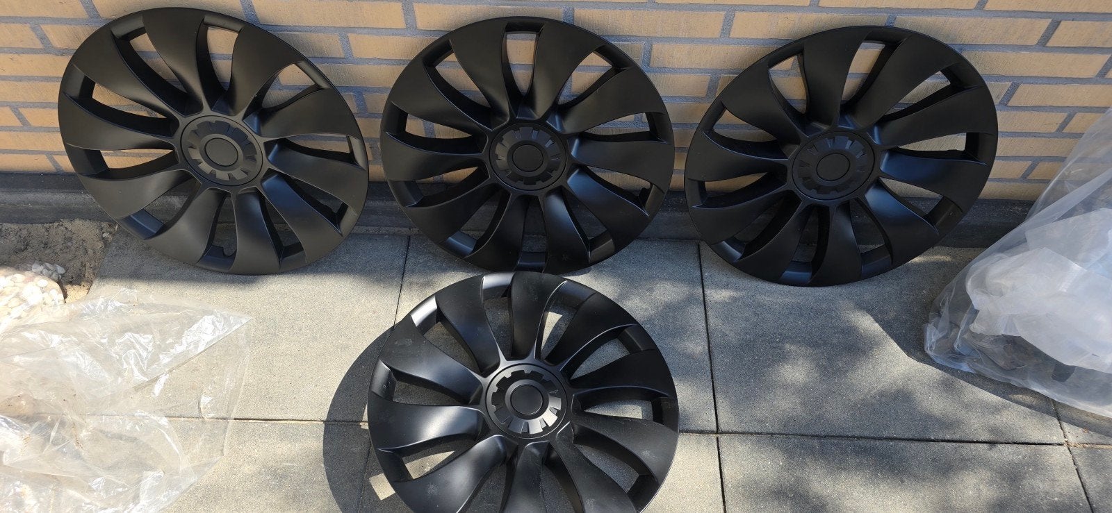 Tesla Model 3 wieldoppen voor 19 inch velgen, Auto diversen, Wieldoppen, Ophalen of Verzenden